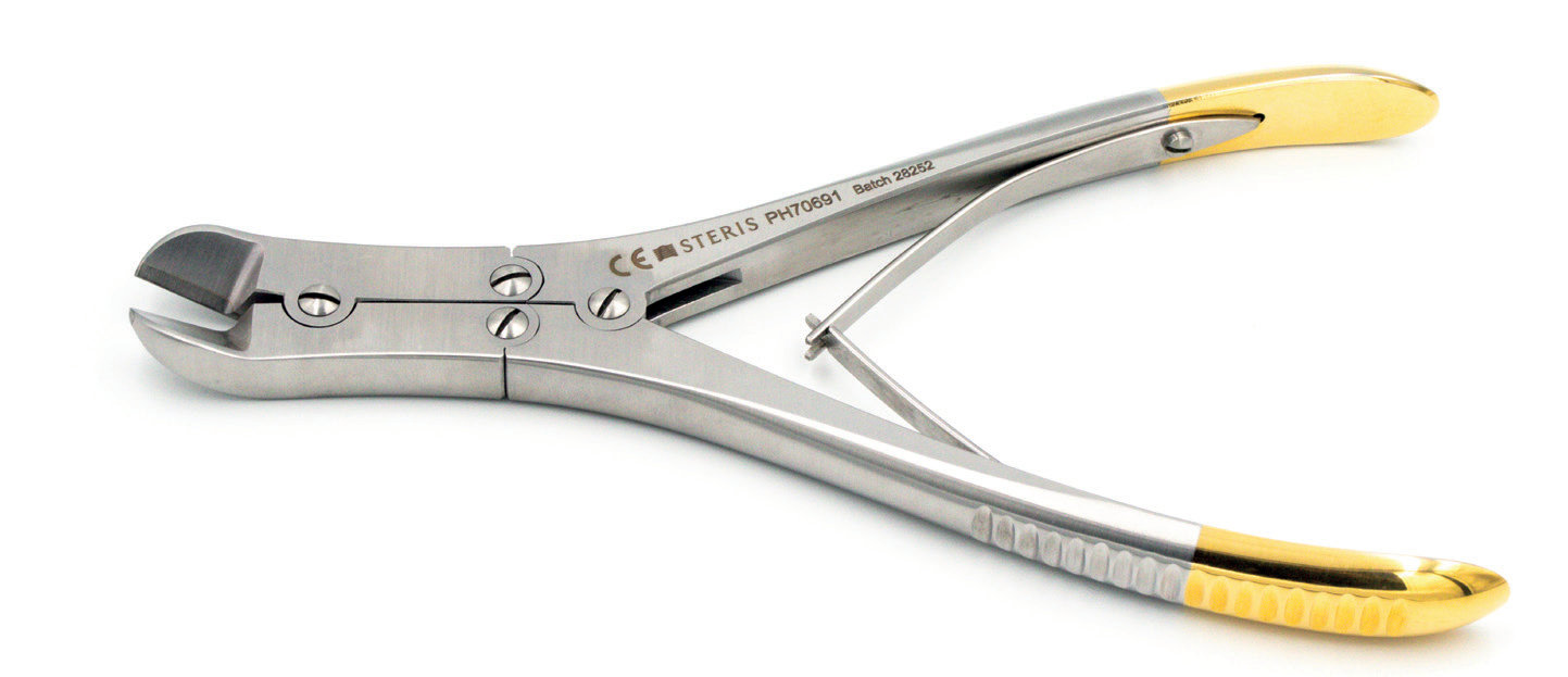 Compound Action Side Cutters Tungsten Carbide Jaws Straight