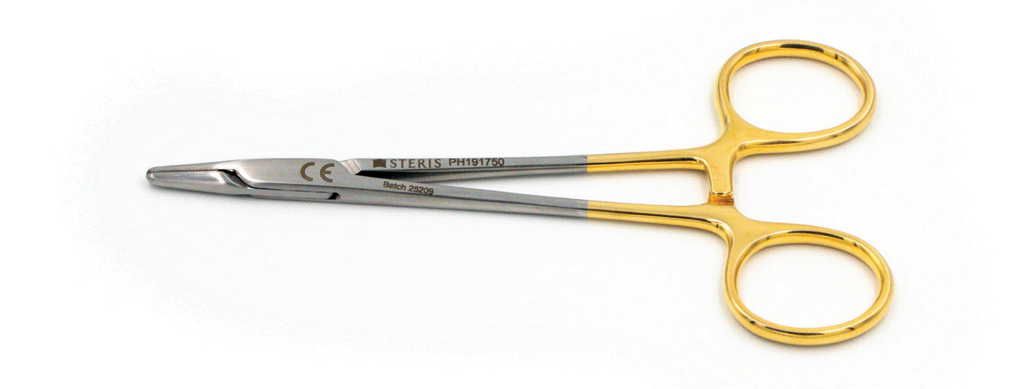 Webster Needle Holder with Tungsten Carbide