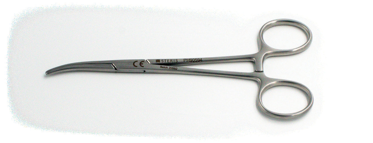Cushing Artery Forceps Curved to One Side