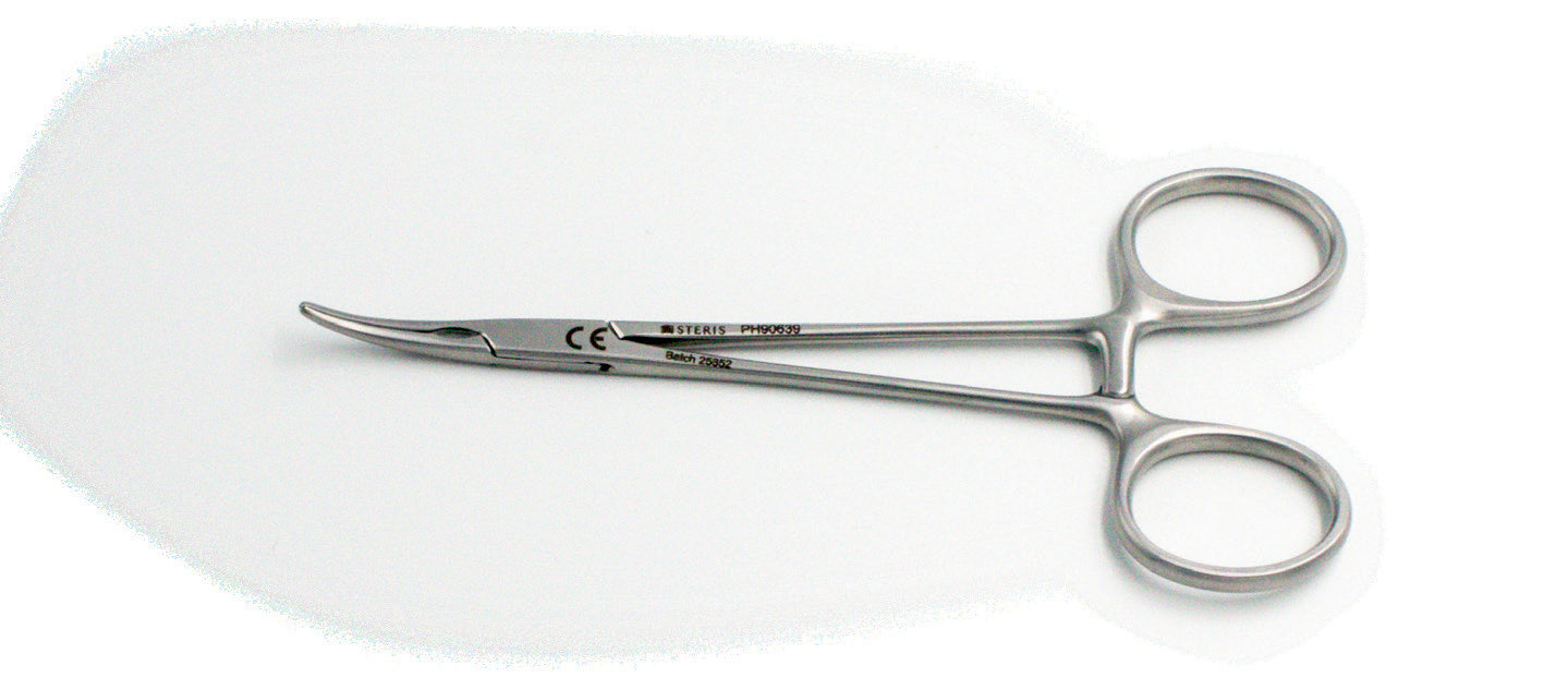 Halsted Mosquito Artery Forceps Curved Atraumatic Jaws
