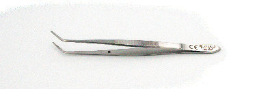 College Pattern Forceps For Dental Tweezer Curved