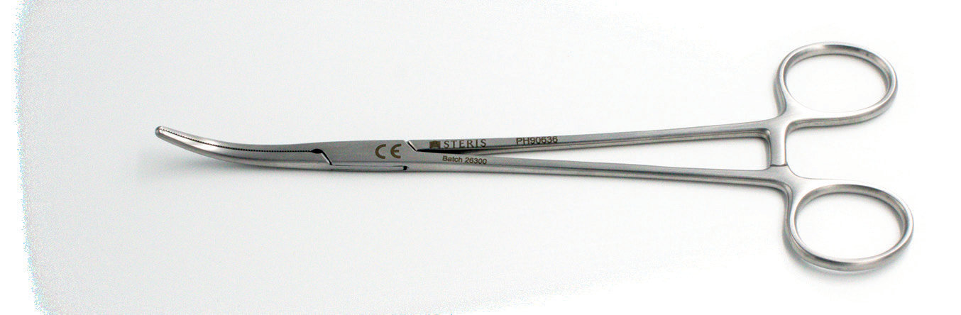 Heiss Half Curve Artery Forceps