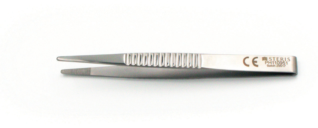 Dissecting Forceps Turned Over End and Serrated Jaws