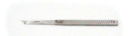Silver Nasal Chisel Straight