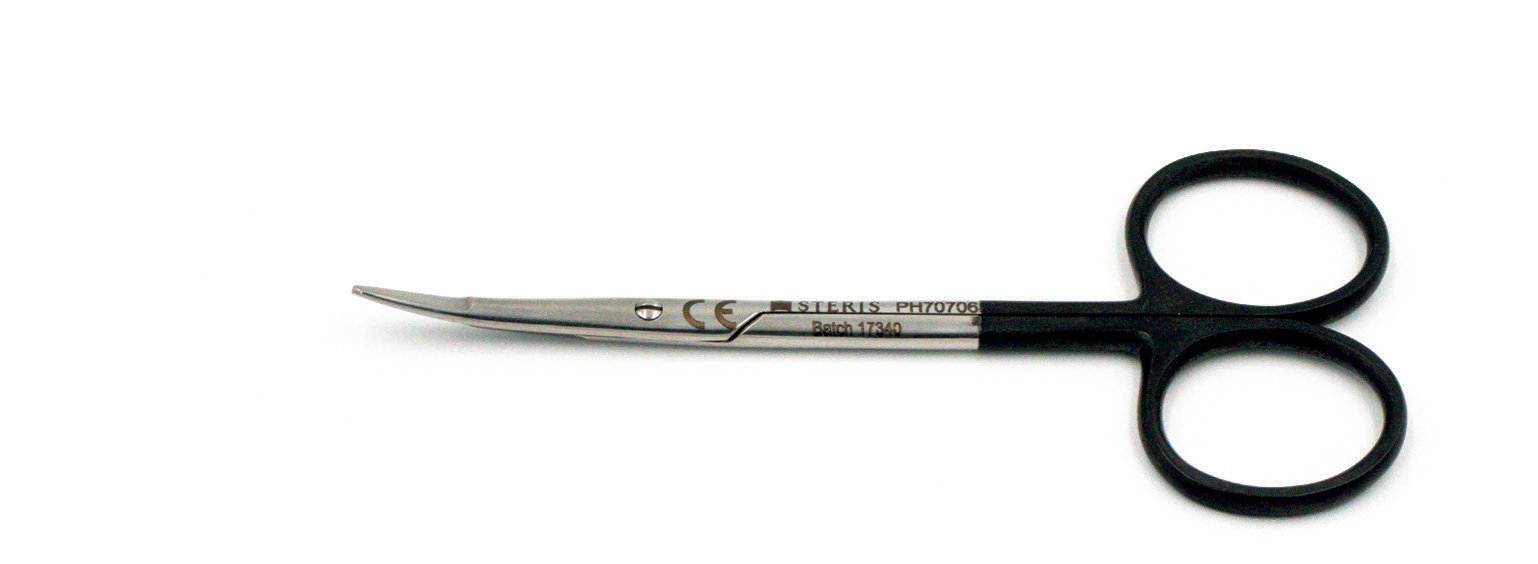 Kilner SuperCut Scissors Curved Black Handles