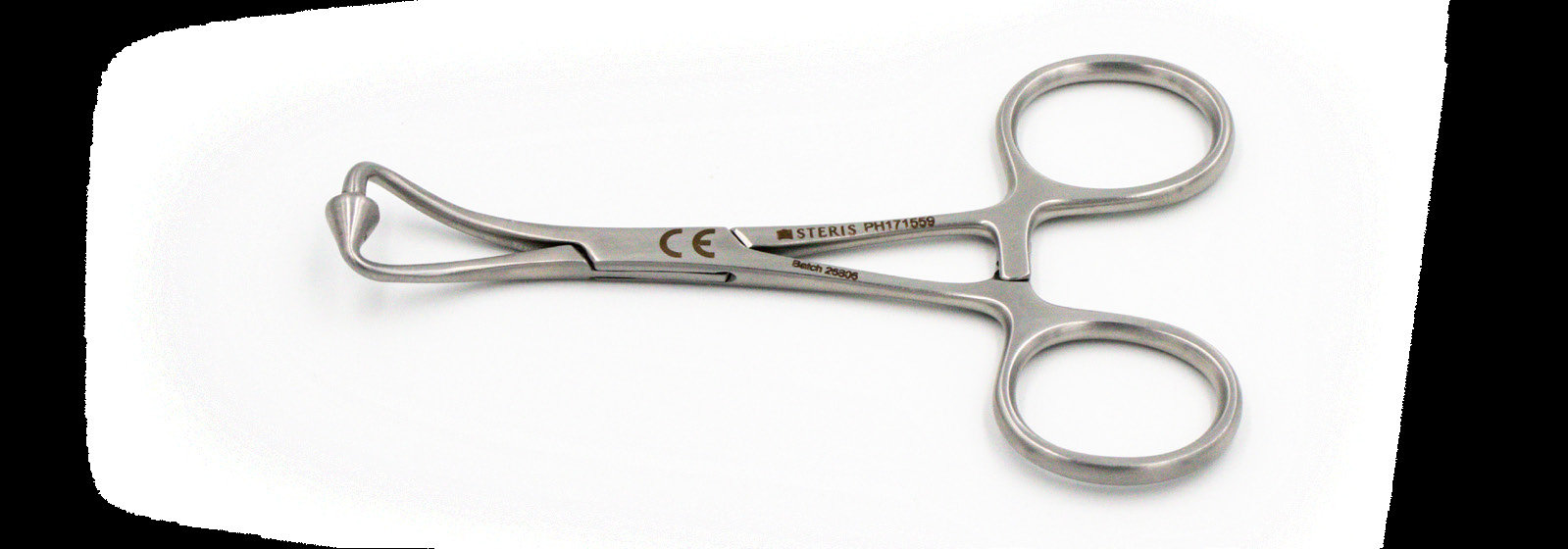 Towel Clip Non-Tearing Ball and Socket Curved
