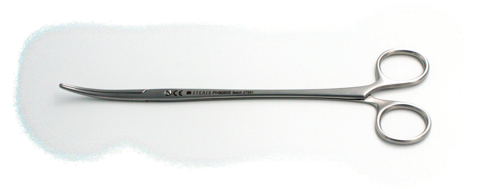 Robert Artery Forceps Curved with Screw Joint