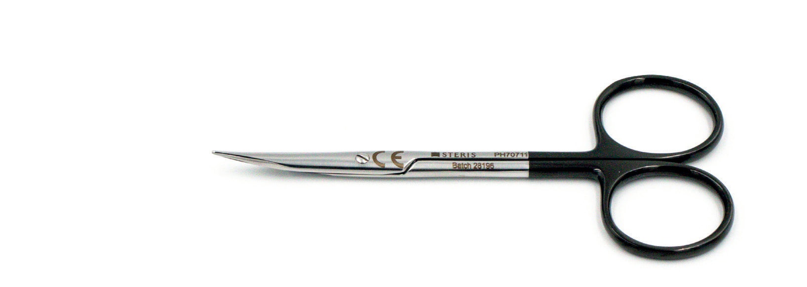 Stevens SuperCut Tenotomy Scissors Curved Black Handles