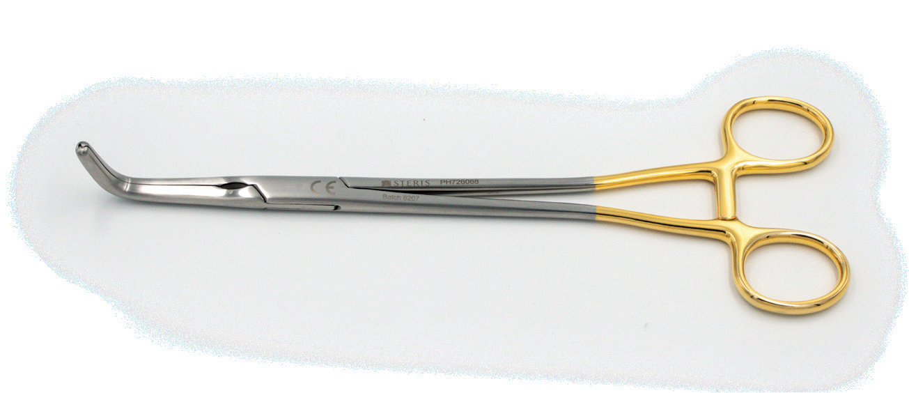 Parametrium Clamps Angulated with Box Joint