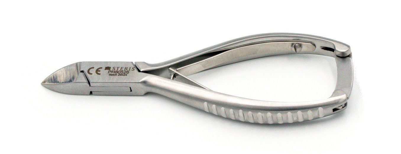 Nail Nipper Straight Double Spring with Lock Straight