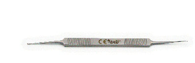 House Aural Curette Double Ended Angled
