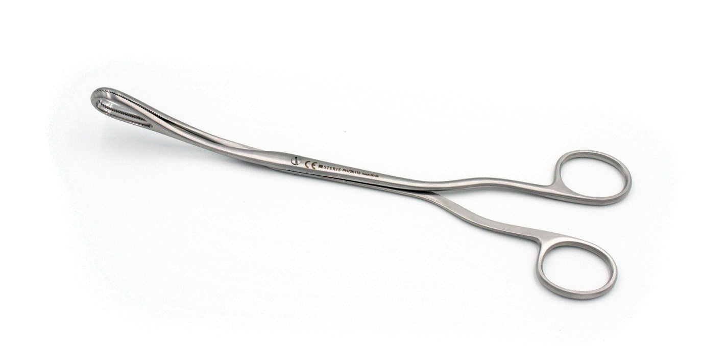McClintock Ovum Forceps Curved with Screw Joint Curved