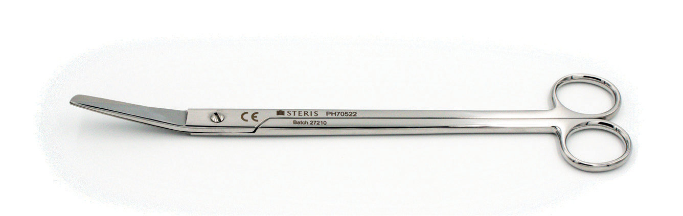 Capsular Scissors Angled On Flat