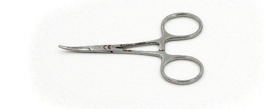 Hartmann Artery Forceps Extra Fine With Box Joint Curved