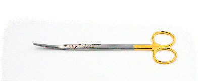 McIndoe Scissors with Tungsten Carbide Jaws Curved