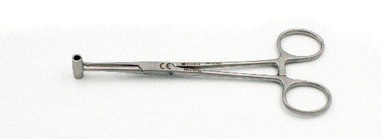 Pratt Vulsellum Forceps with Teeth and Screw Joint Straight