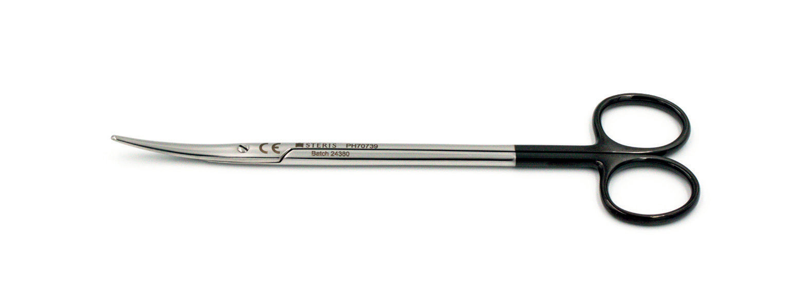 McIndoe Scissors Curved SuperCut Black Handles