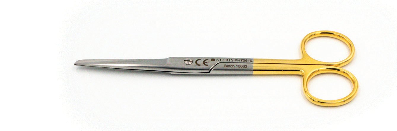 Dressing/Stitch Scissors Straight Tungsten Carbide Jaws Sharp/Blunt
