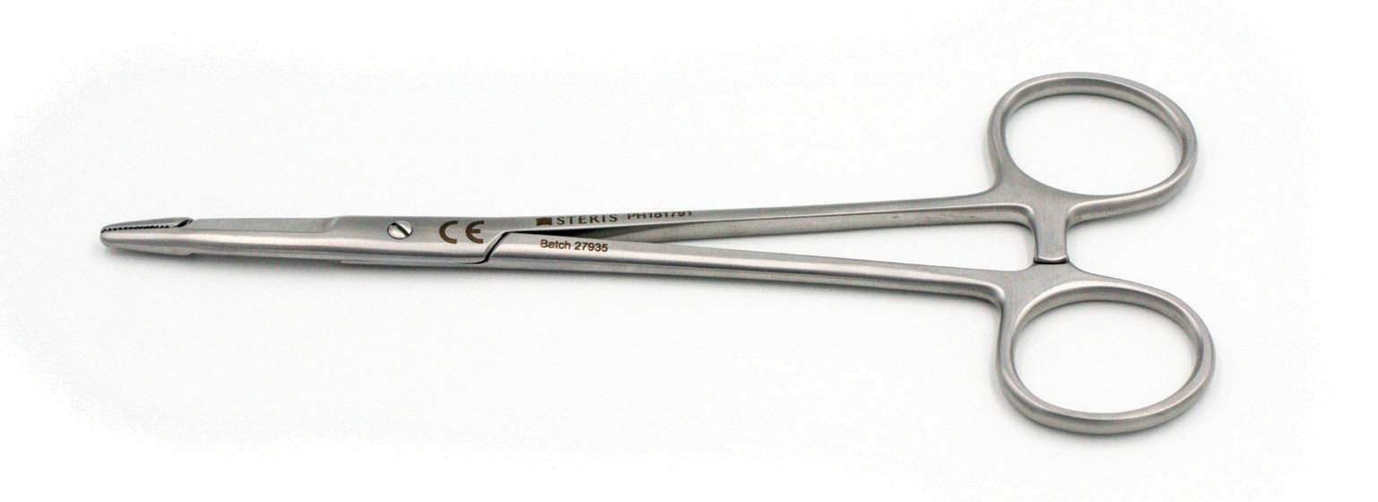 Olsen-Hegar Needle Holder with Scissors