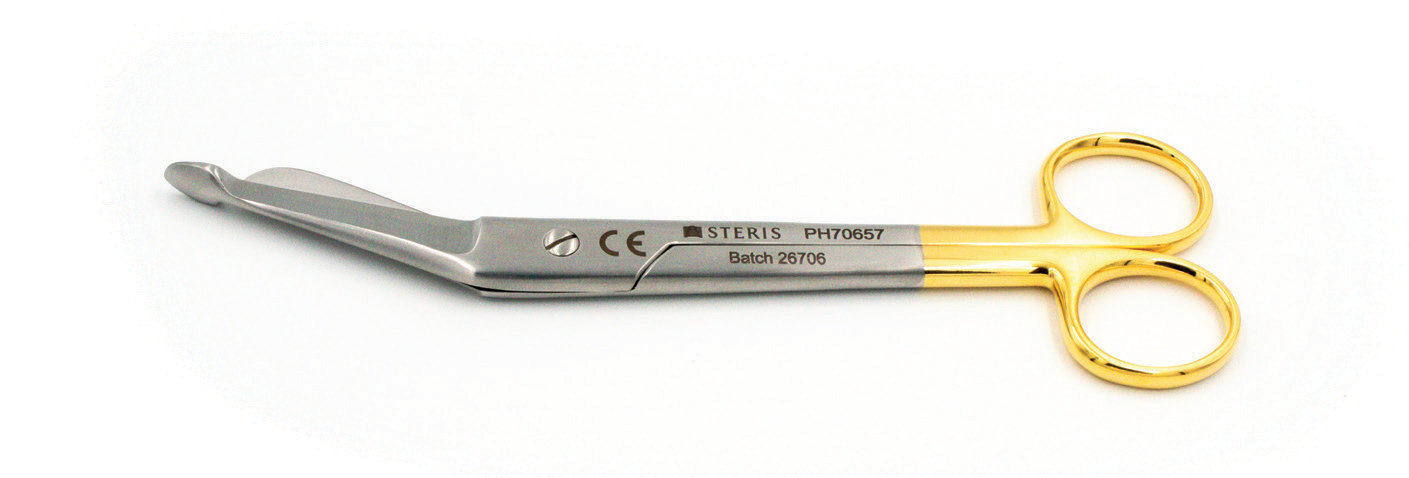 Lister Bandage Scissors Angled Tungsten Carbide Jaws