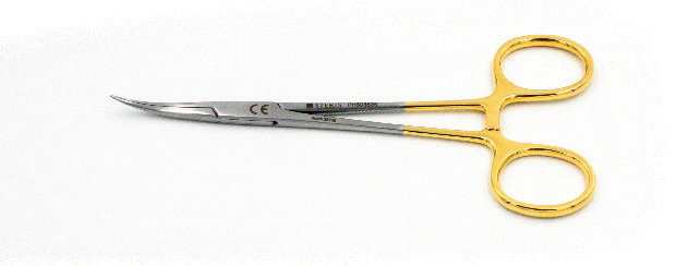 Scalpelless Vasectomy Forceps Curved Sharp