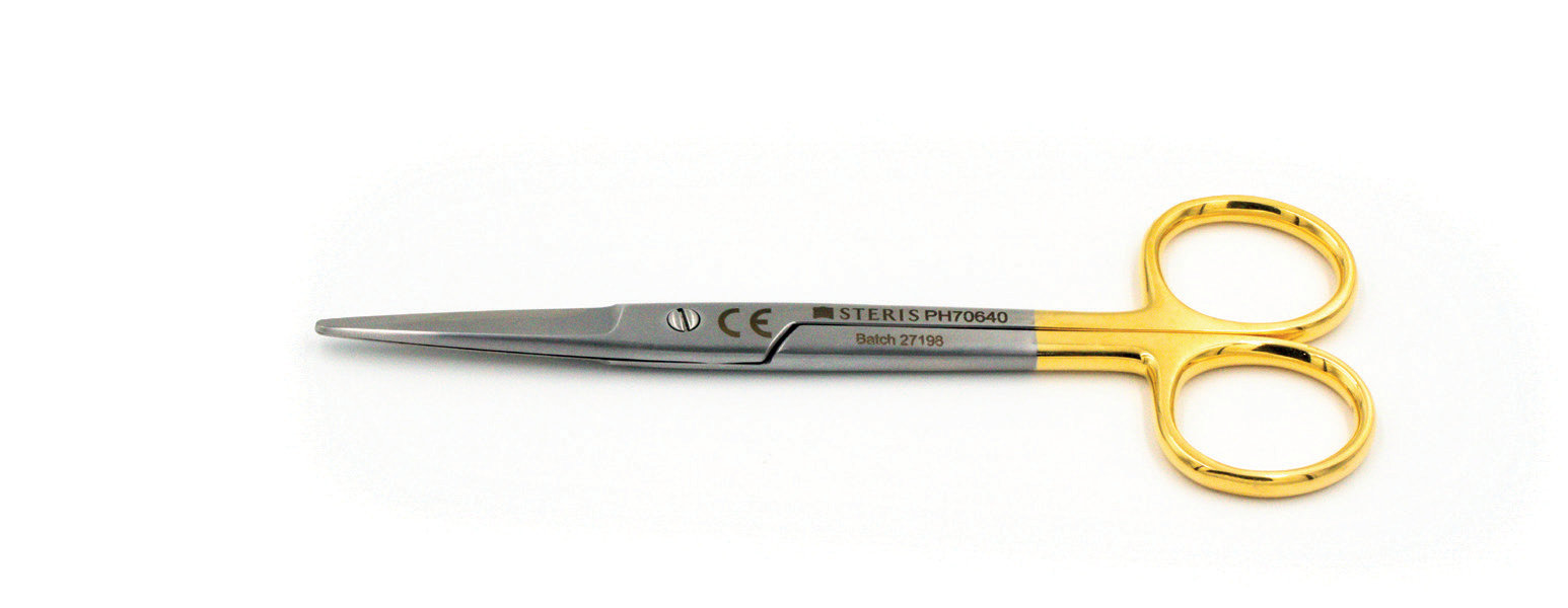 Mayo Scissors Straight Tungsten Carbide Jaws