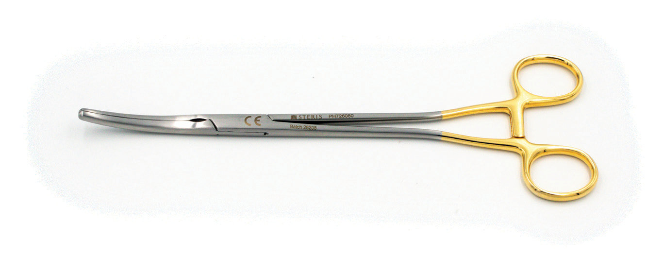 Parametrium Clamps Slightly Curved with Box Joint